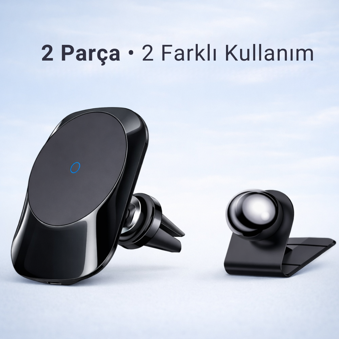 Mcdodo CH-7071 MagSafe Uyumlu 15W Manyetik Kablosuz Araç İçi Telefon Tutucu