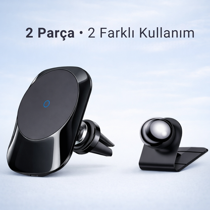 Mcdodo CH-7071 MagSafe Uyumlu 15W Manyetik Kablosuz Araç İçi Telefon Tutucu